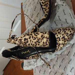 Leopard print shoes